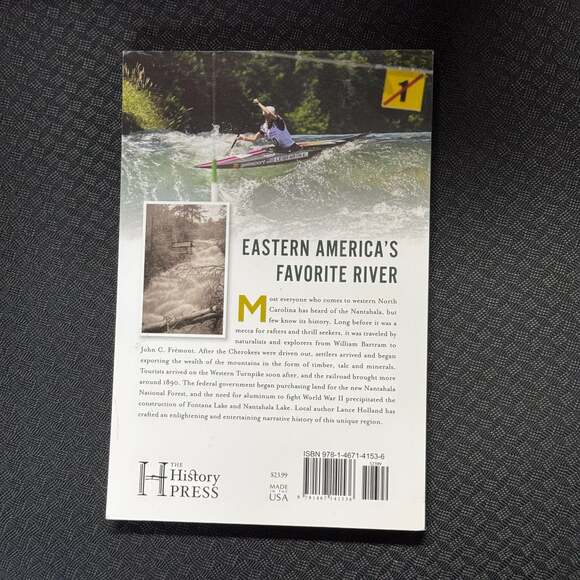 The Nantahala River: A History & Guide by Lance Holland (Paperback) - Picture 3 of 5